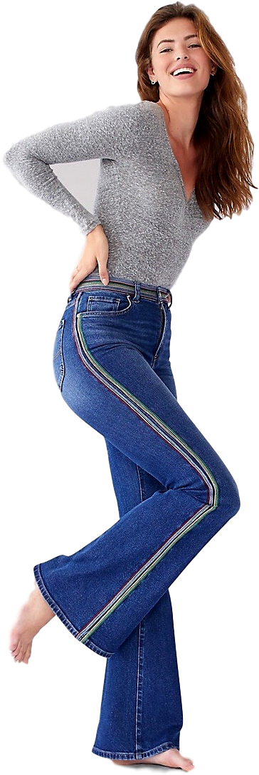 Vintage Lee Flare W/ Rainbow - Vintage Lee (1242x1129), Png Download