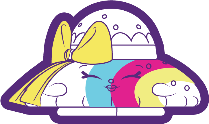 Shopkins Season 9 Rainbow Dreamers Tribe Team Sunni - Shopkins Sunni Brim (834x834), Png Download