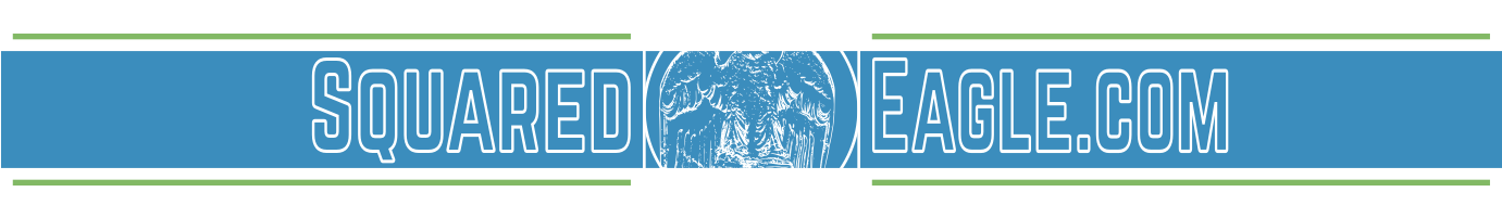 Squared Eagle - Tumblr (1380x280), Png Download