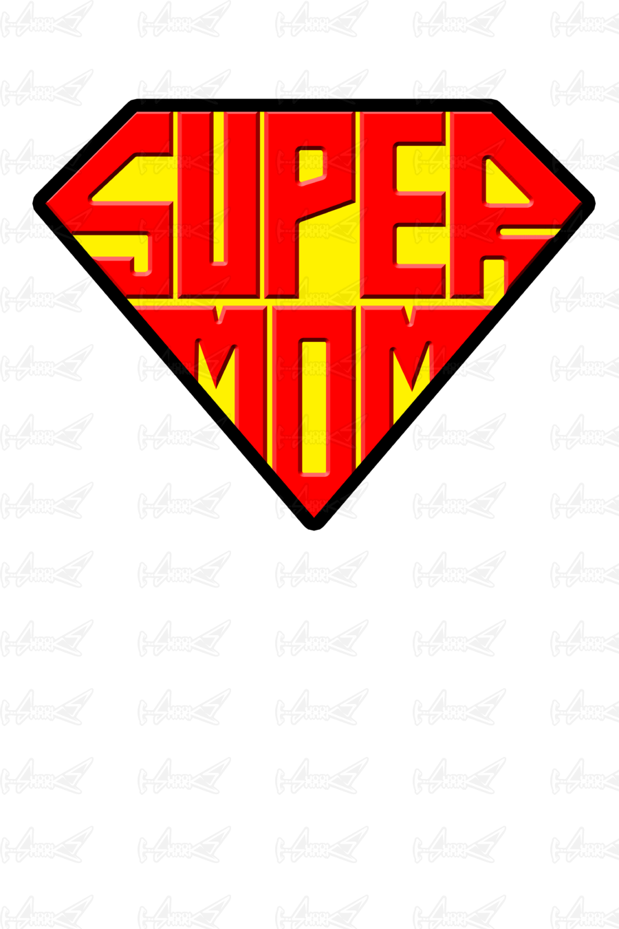 Supermom - Throw Pillow (900x1350), Png Download