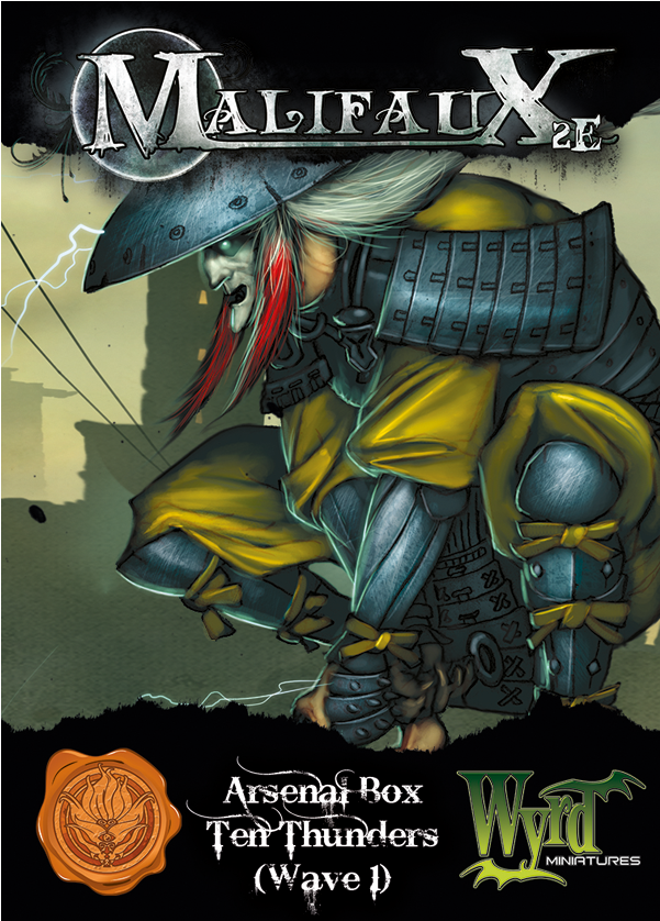Malifaux 2e: Ten Thunders - Arsenal Box (1256x837), Png Download