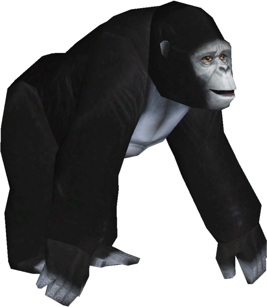 Bigfoot - Mountain Gorilla (1024x1024), Png Download