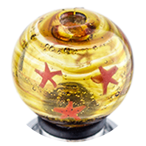 Glass Fireball Drip Tip - Electronic Cigarette (600x600), Png Download