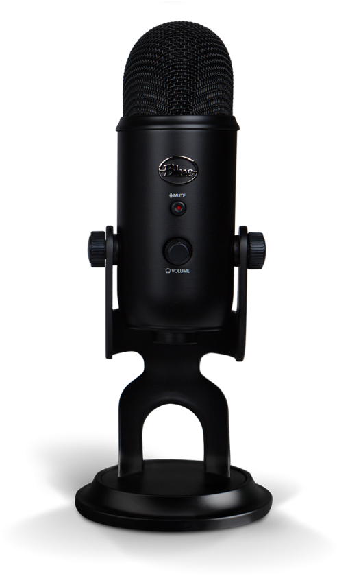 Blue Yeti Midnight Blue Microphone (500x842), Png Download
