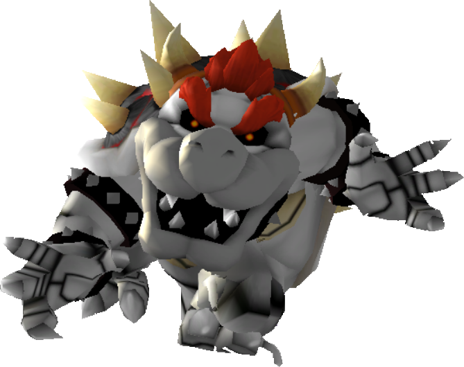Dry Bowser Art (669x530), Png Download