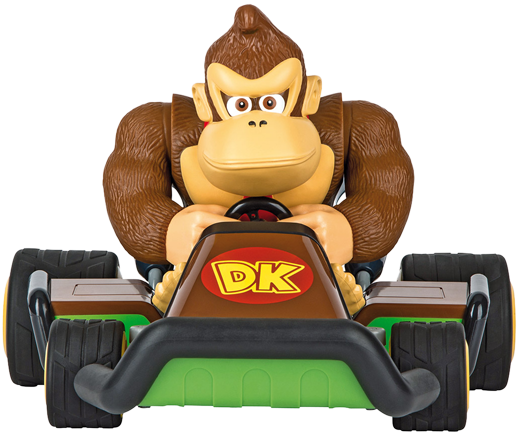 Carrera Nintendo Donkey Kart 7 Rc 1:16 (591x591), Png Download