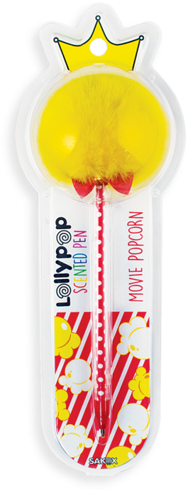 Sakox Lollypop Scented Pens - Sakox Scented Lollypop Pen - Pineapple (800x800), Png Download