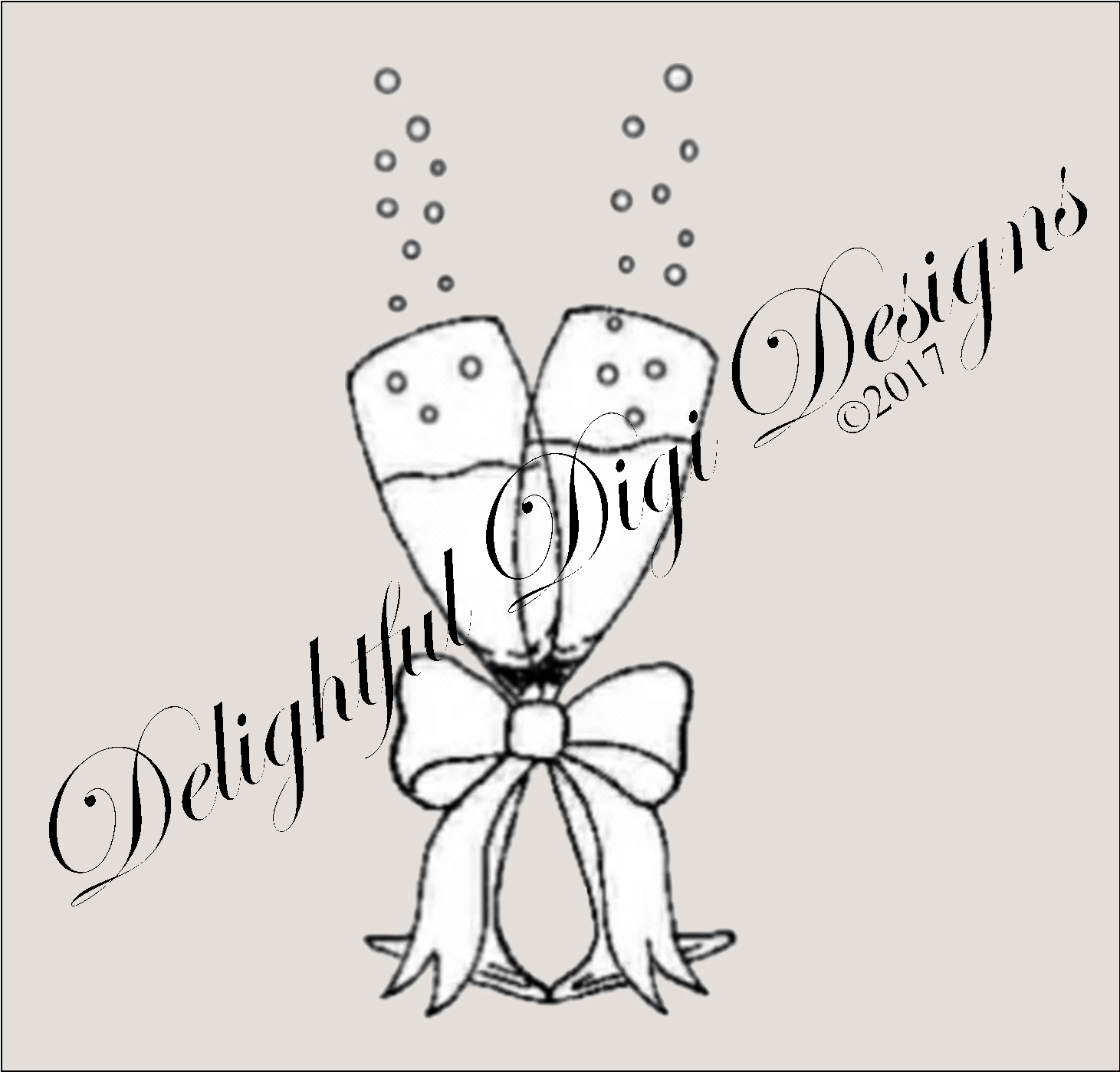 Champagne Glasses - Drawing (1520x1397), Png Download