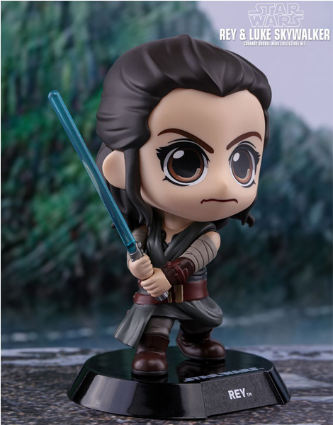 Star Wars The Last Jedi - Rey Cosbaby (600x600), Png Download