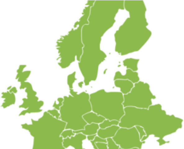 Europe Map Clipart (640x480), Png Download