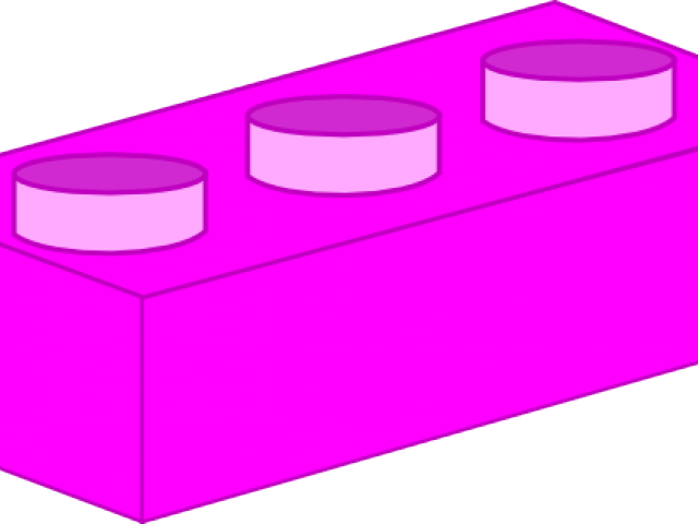 Lego Clipart Purple - Lego Bricks Clip Art (640x480), Png Download