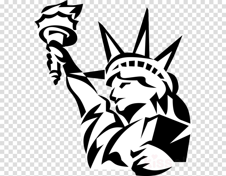 Statue Of Liberty Clipart Statue Of Liberty Clip Art - Estatua Da Liberdade Png (900x700), Png Download