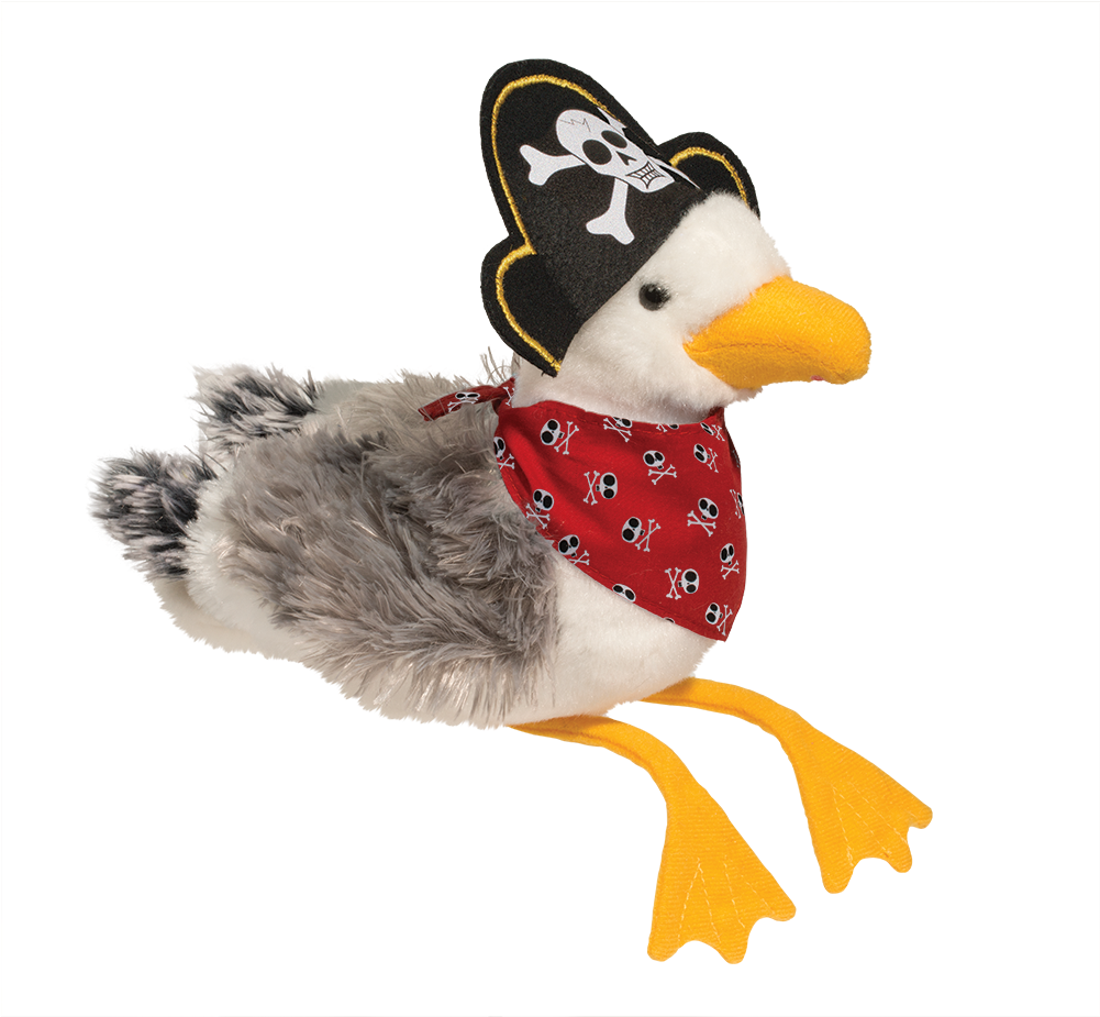 Cuddle Toys - Newfoundland Style - Pirate Seagull (1000x1000), Png Download