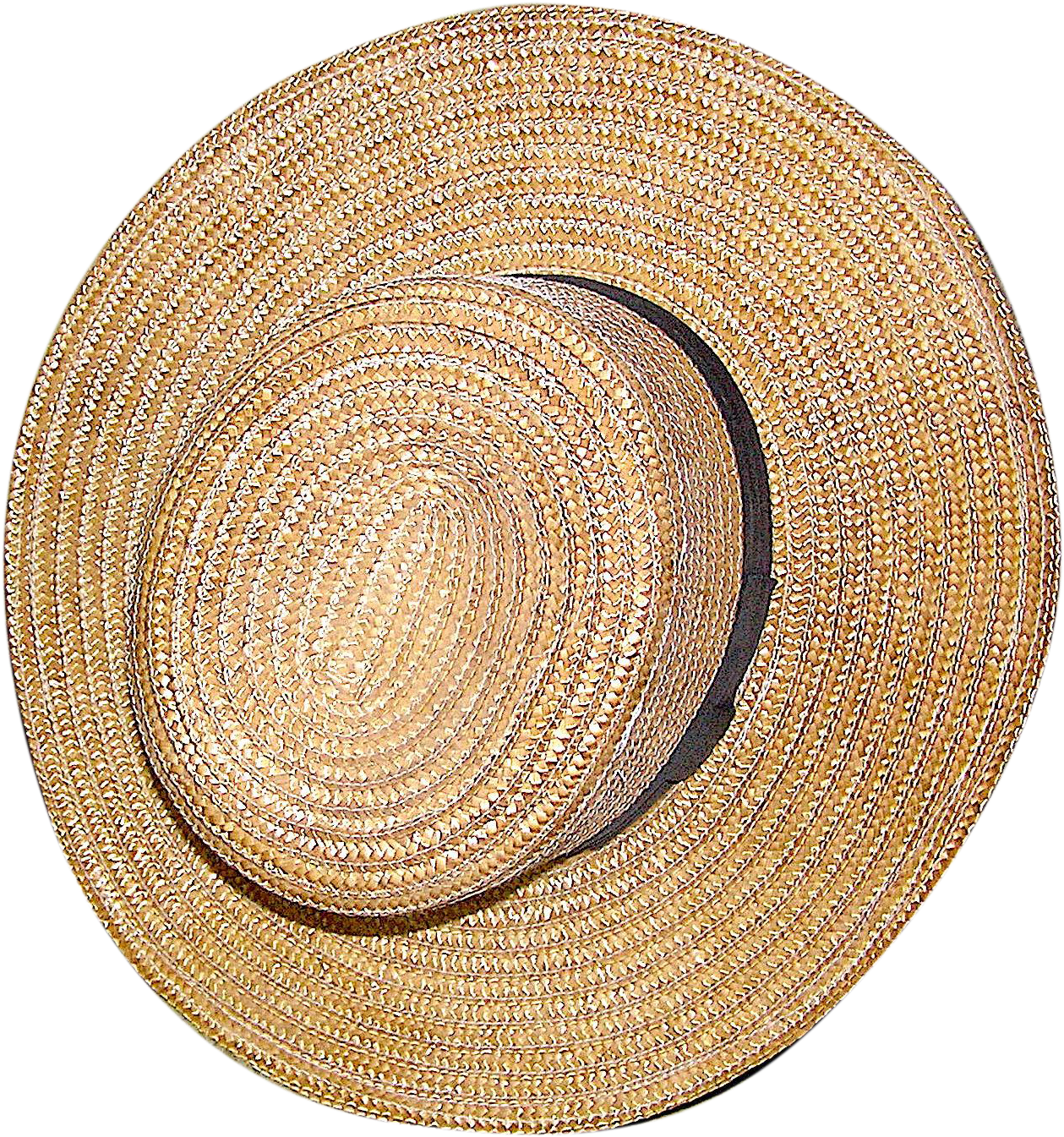 Vintage Amish Straw Hat, Lancaster Valler Pa, Mid 20th - Hat (1344x1344), Png Download