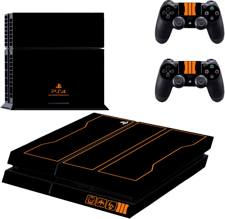 Ps4 Skin Call Of Duty Black Ops Iii 3 Type 1 Ps4 - Call Of Duty Black Ops 4 Ps4 Console (784x765), Png Download