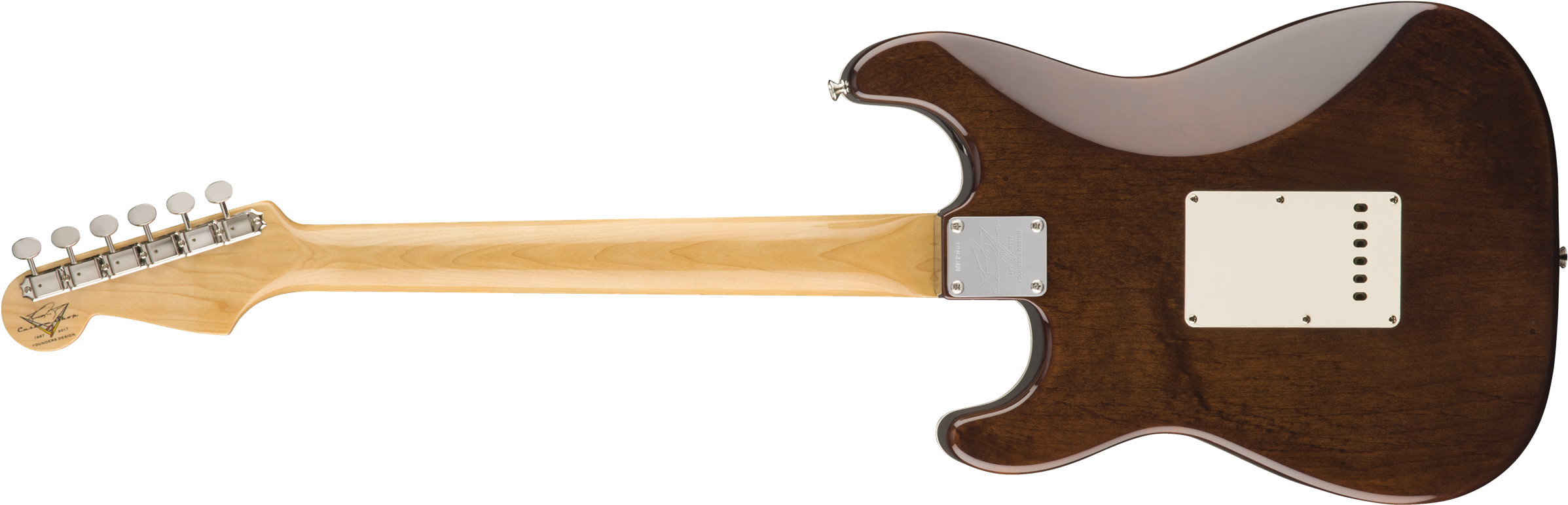 Hover To Zoom - Fender Stratocaster Jimi Hendrix Monterey (2400x778), Png Download