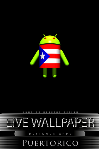 Puerto Rican Flag Live Wallpaper - Wallpaper (800x480), Png Download