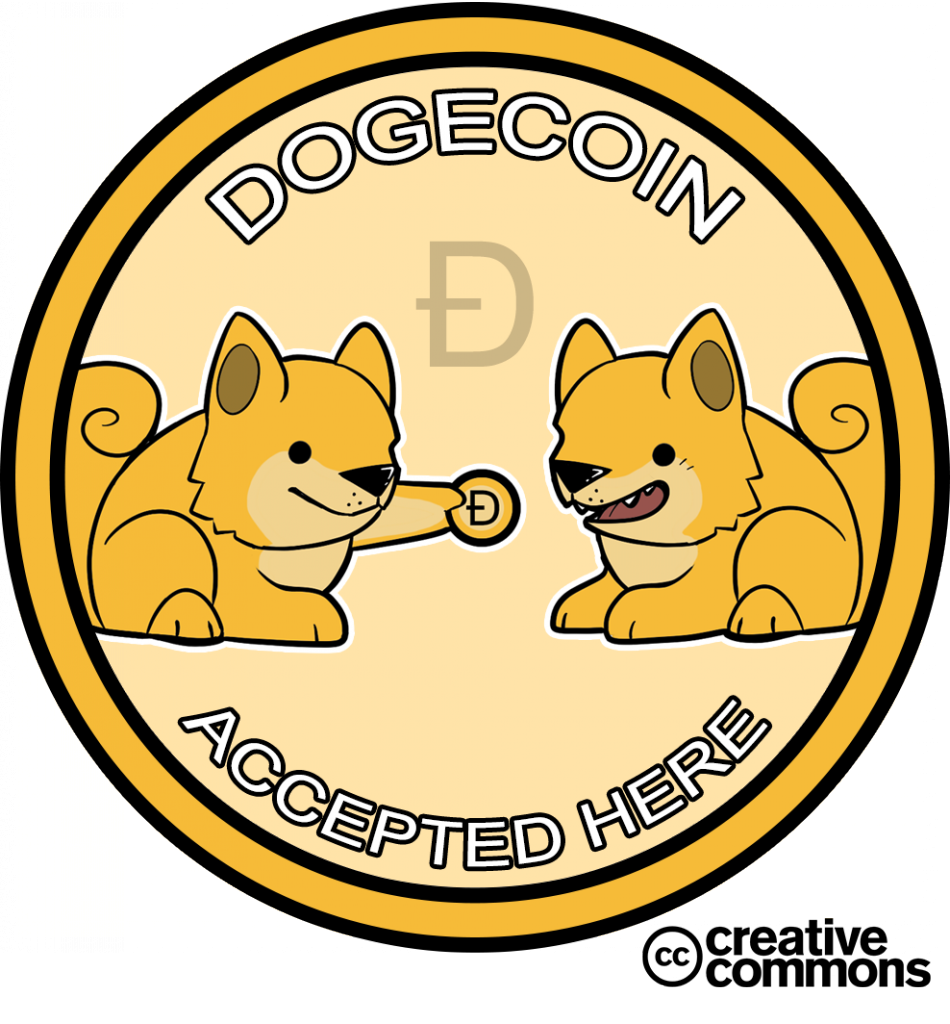Free Dogecoin Png - Cclogoc3.png Throw Blanket (950x1024), Png Download