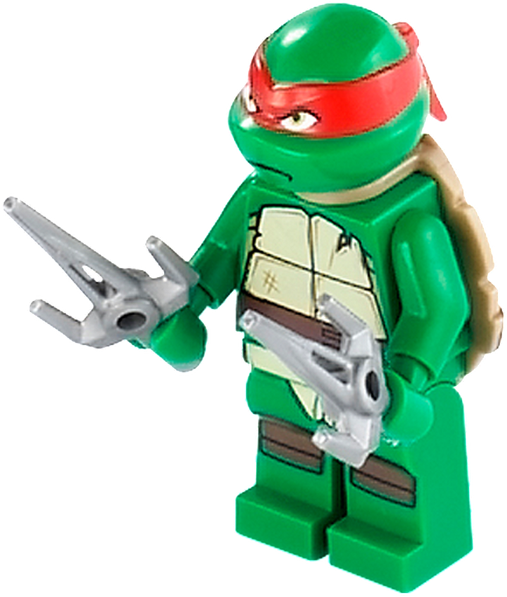 Raphael - Lego Ninja Turtles Raphael (723x851), Png Download