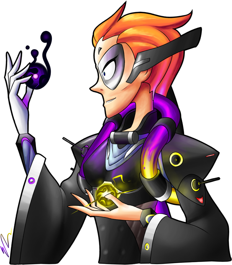 Overwatch By Theuglynarwhal On - Moira Transparent Overwatch (885x903), Png Download