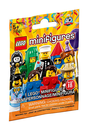 Minifigures Series - Lego Minifiguras Serie 18 (947x532), Png Download