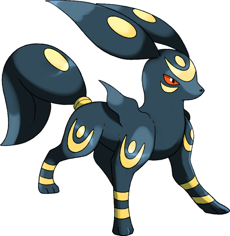 Pokemon Shiny Mega Umbreon Is A Fictional Character - Umbreon Pokemon (780x800), Png Download