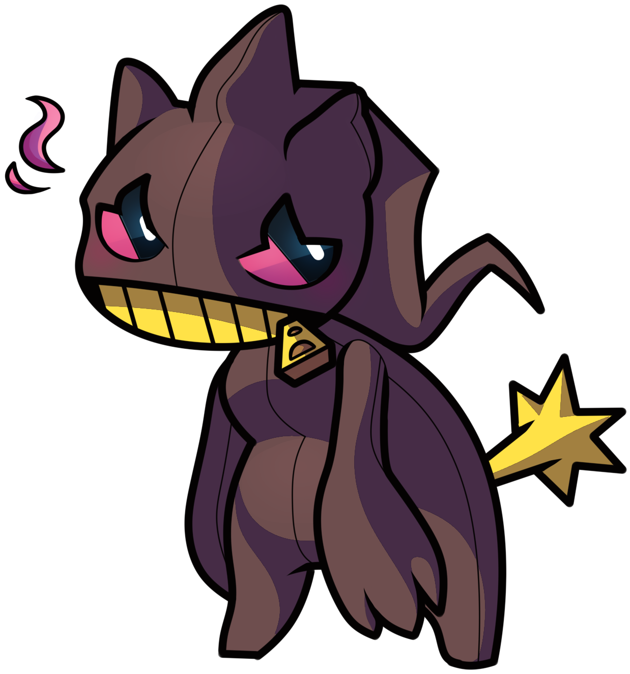 Drew A Lil' Grumpy Banette (1304x1376), Png Download