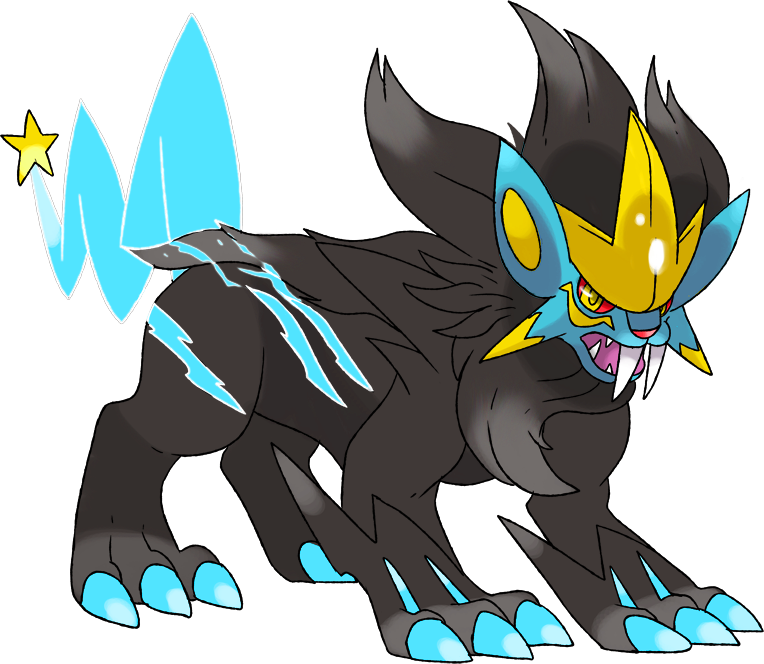 20,712,000 Exp - Luxray Pokemon (764x664), Png Download