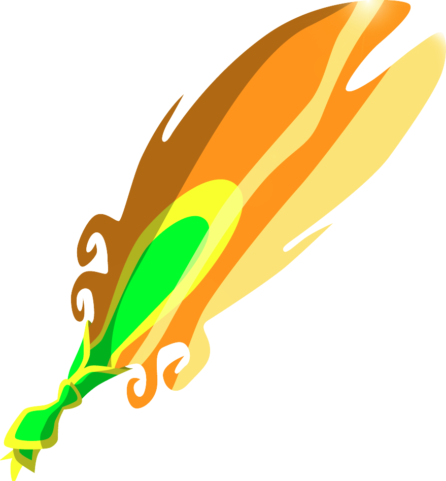 Wind Waker Feather (879x948), Png Download
