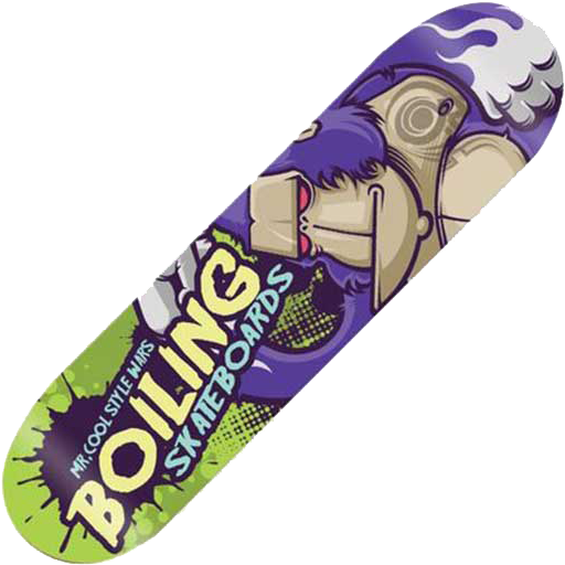 Skateboard Deck Boiling King Kong - Longboard (700x700), Png Download