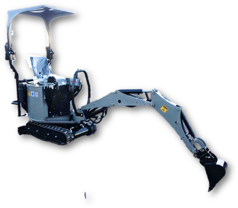 Excavator (1077x857), Png Download