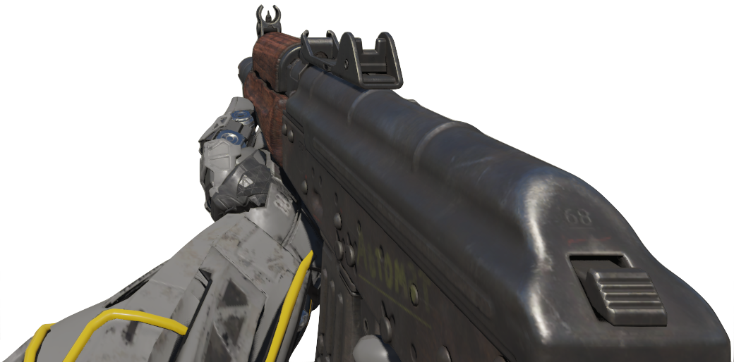 Ak-74u Bo3 - Call Of Duty Black Ops Ak 74u (1040x514), Png Download