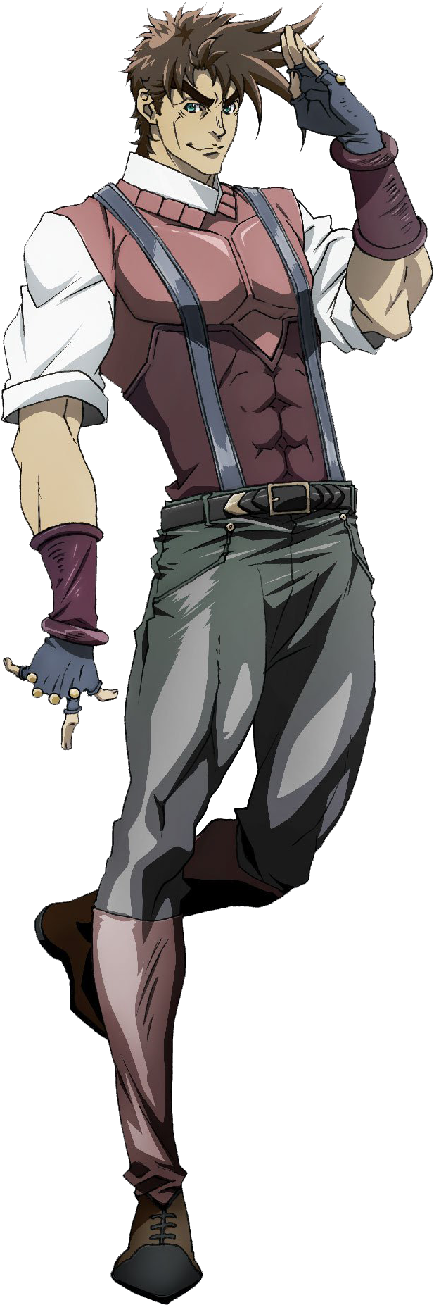 Joseph Joestar (644x1880), Png Download