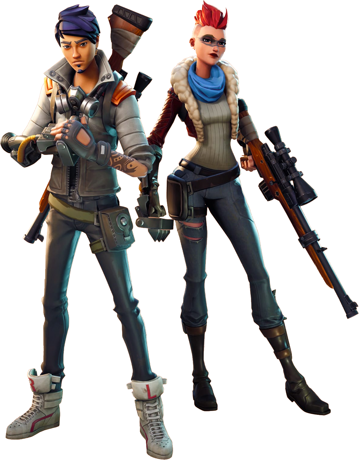 Download Fortnite Outlander - Fortnite Save The World Outlander (1193x1529), Png Download