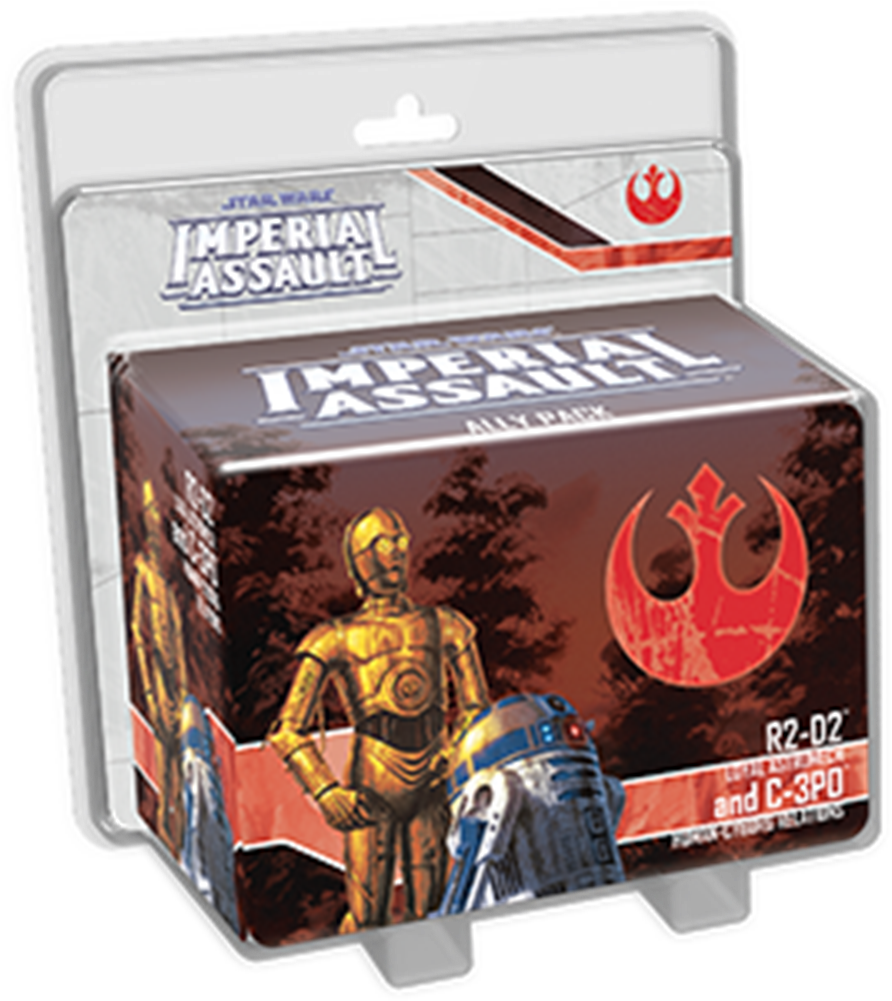 Star Wars Imperial Assault C3po R2-d2 Ally Pack - Star Wars Imperial Assault C3po (1000x1000), Png Download