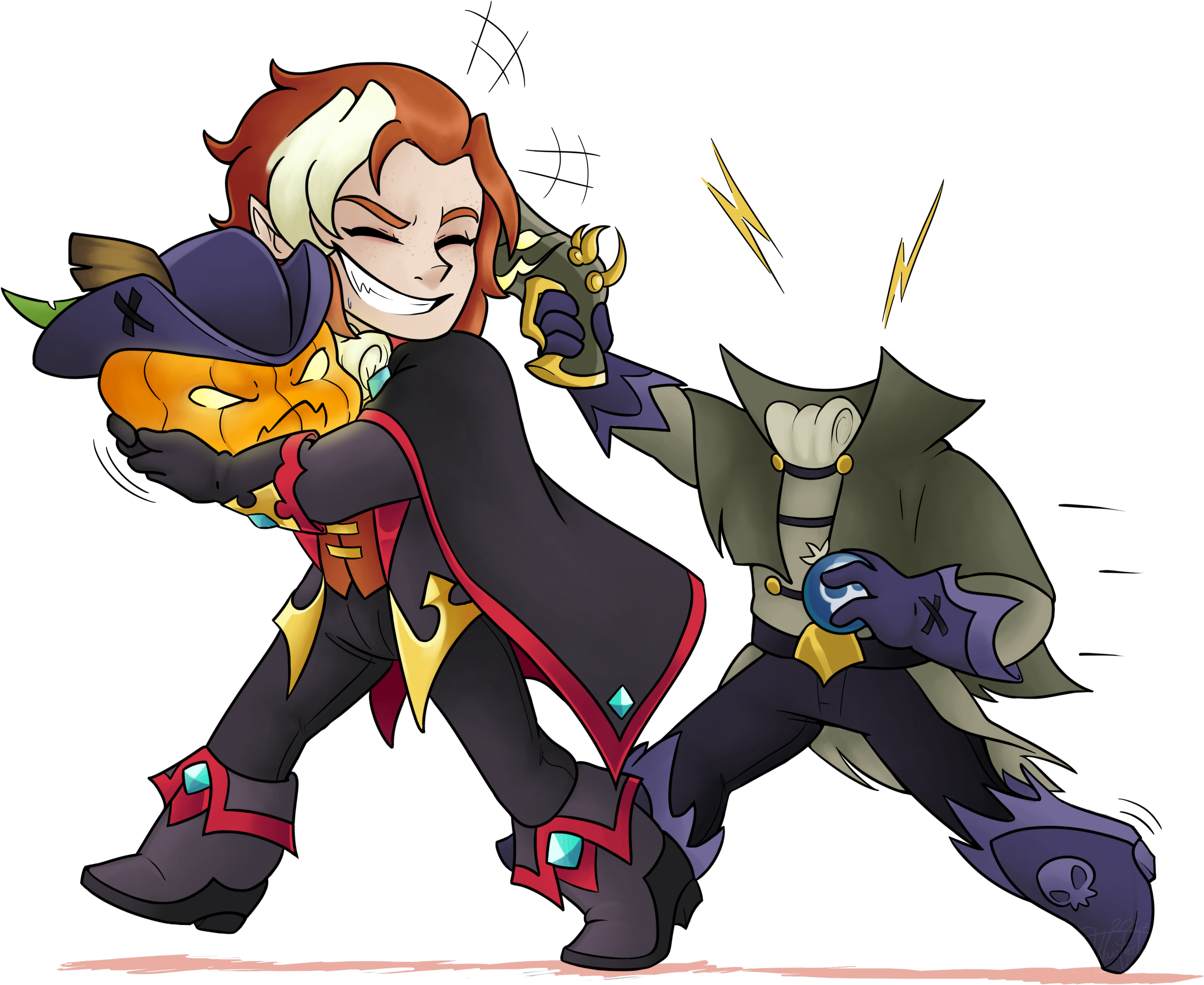 134 - Brawlhalla Caspian (2673x2249), Png Download