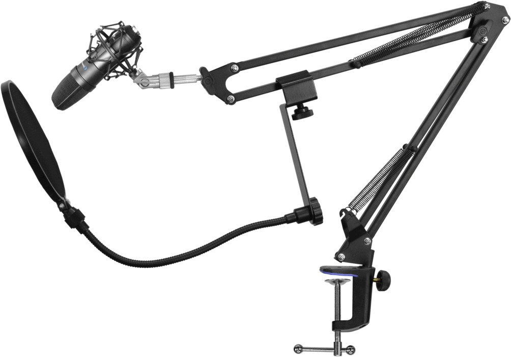 Condenser Microphone Starter Package - Technical Pro Mc3pkg Condenser Microphone Starter Package (1024x787), Png Download