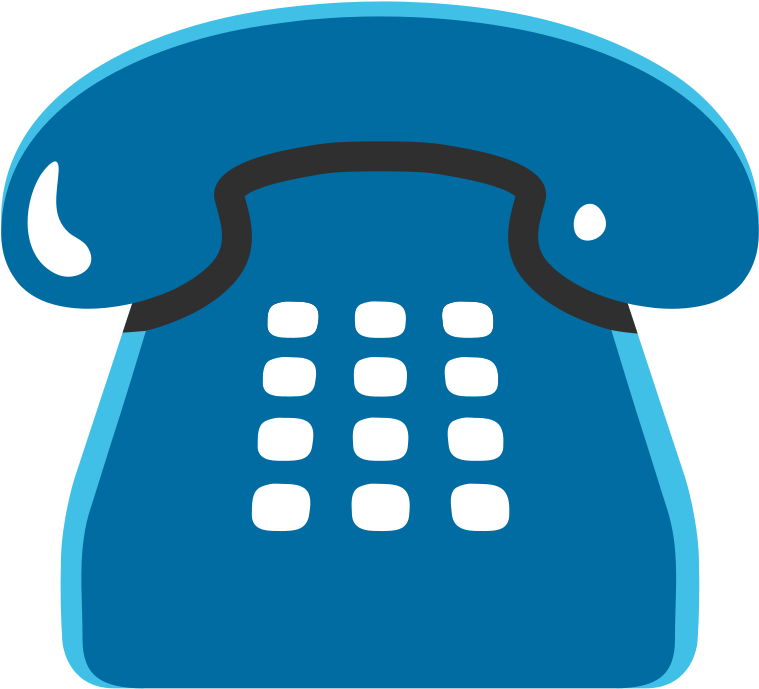 File - Emoji U260e - Svg - Telephone Phone Emoji Png (768x768), Png Download