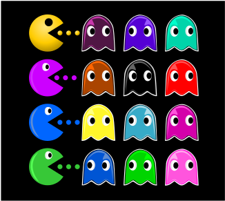 Free Comecocos Collection - Emoticon (566x800), Png Download