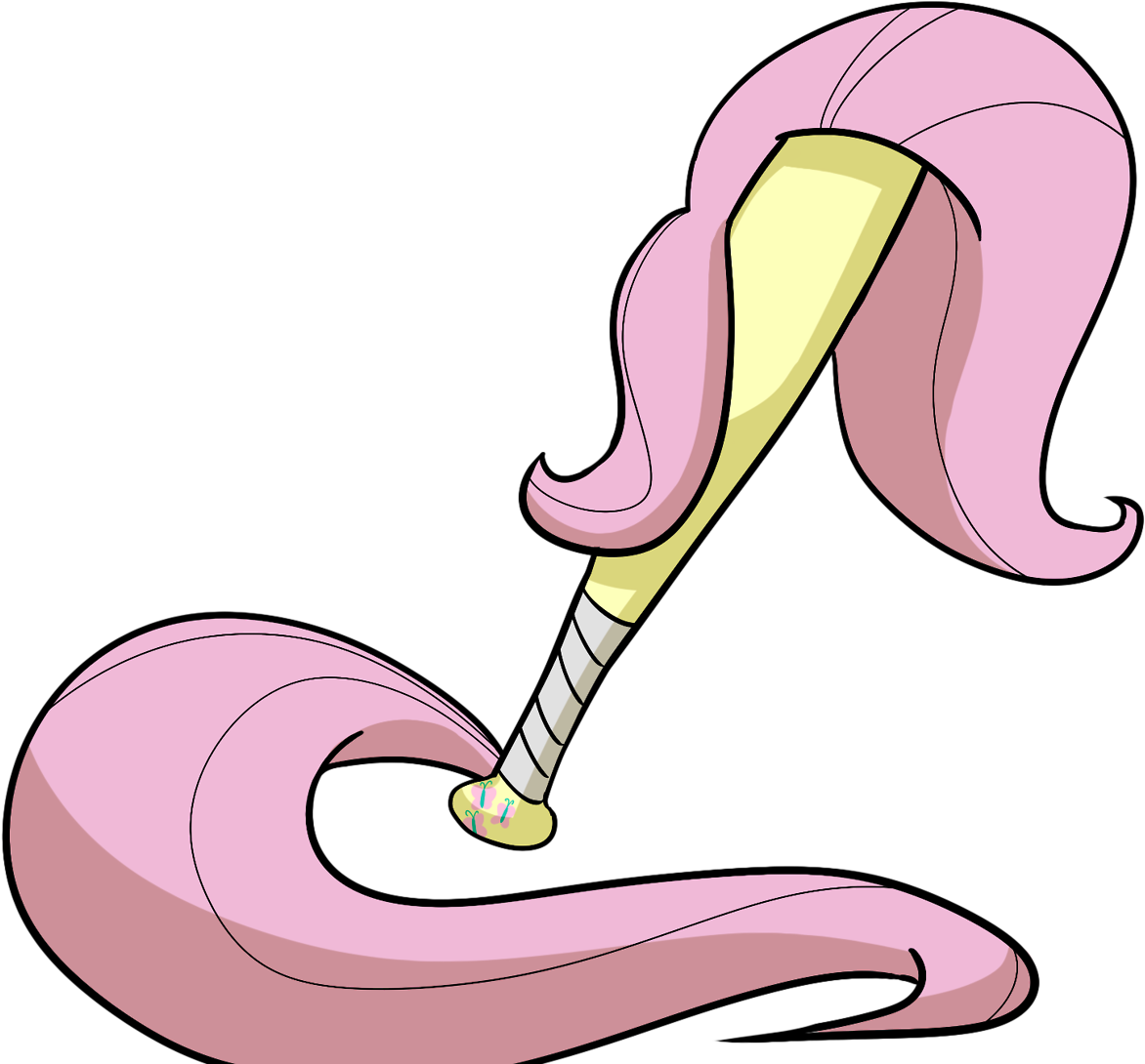 Minecraft Fluttershy Twilight Sparkle Pony Pink Nose - Flutterbat Puns (1280x1125), Png Download
