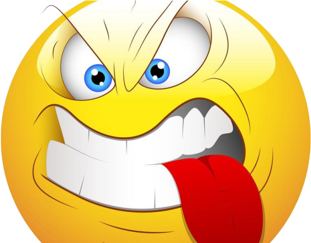 Original - Emoji Mordiendose La Lengua (640x480), Png Download
