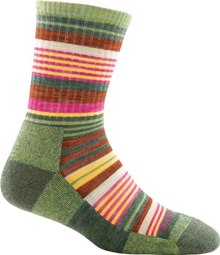 Darn Tough Women's Sierra Stripe Micro Crew Light Cushion - Darn Tough Women's Socks (960x960), Png Download