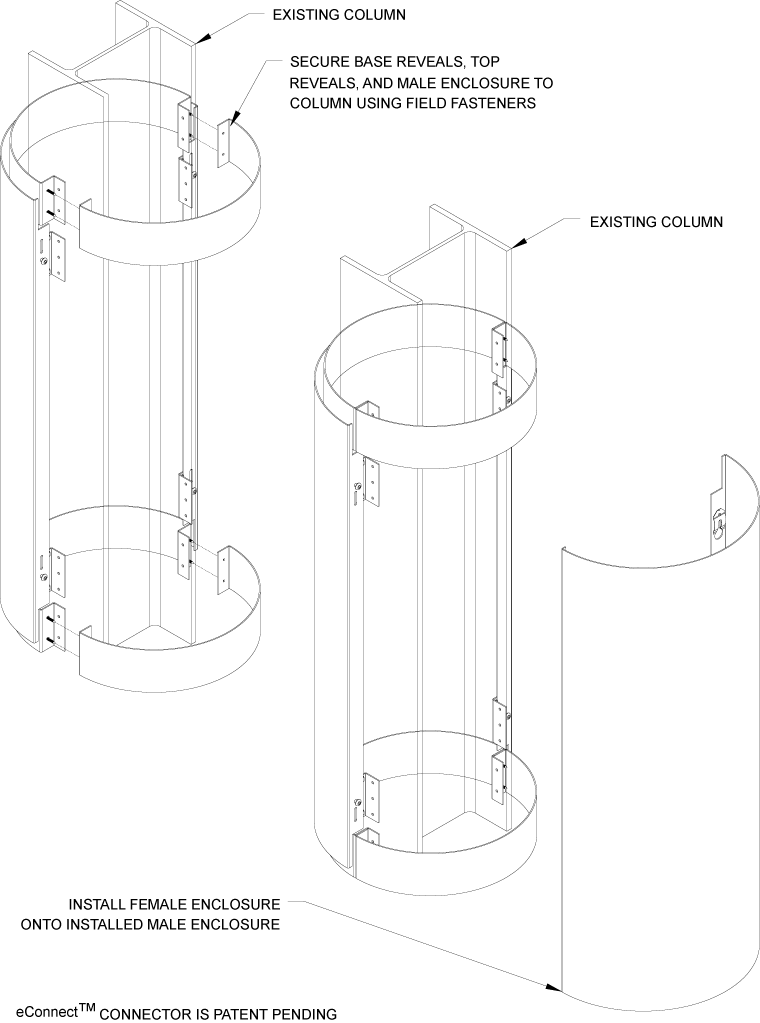 Column At Getdrawings Com - Technical Drawing (760x1023), Png Download