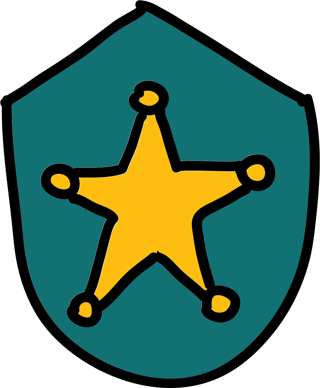 Police Badge Icon - Emblem (1600x1600), Png Download