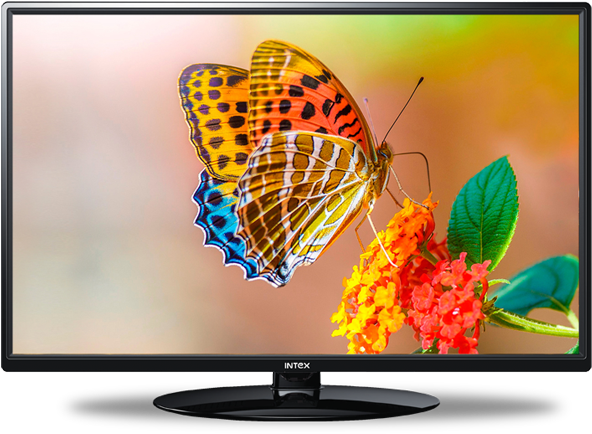 Led Television Transparent Background - Intex Led Tv 24 Inch Price (601x446), Png Download