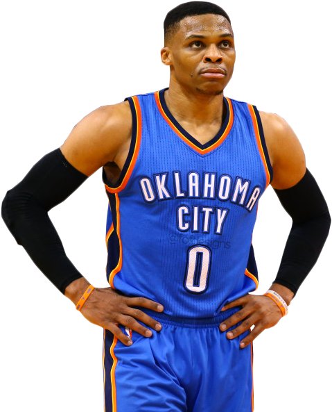 Png Transparent By Freddieof On Deviantart - Russell Westbrook Png 2018 (1000x600), Png Download