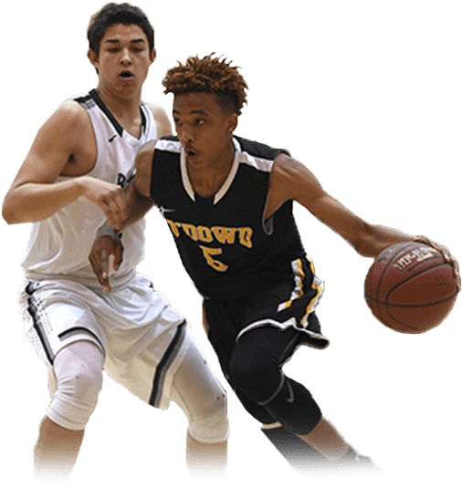 Star Playerz Encourages Youth To Challenge Themselves - High School Basketball Player Transparent (534x577), Png Download