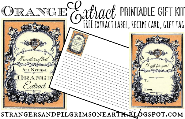Clip Art Orange Extract Printable Gift Kit - Papaya: Top Hat Greeting Card (619x394), Png Download