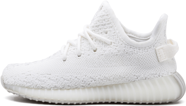 Yeezy Boost 350 V2 Triple White 9.5 Size (1000x600), Png Download