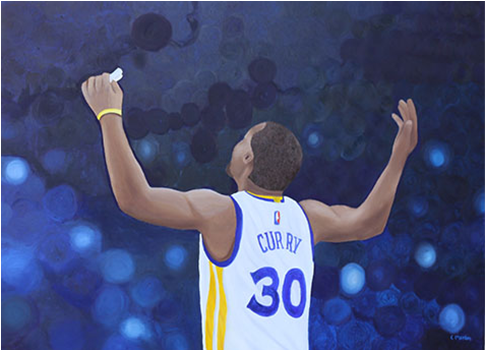 Artist Of The Month Gallery - Warriors Vs Cavs Funny (620x349), Png Download